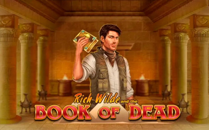 Collect a winning line at Book of Dead at Bet365.