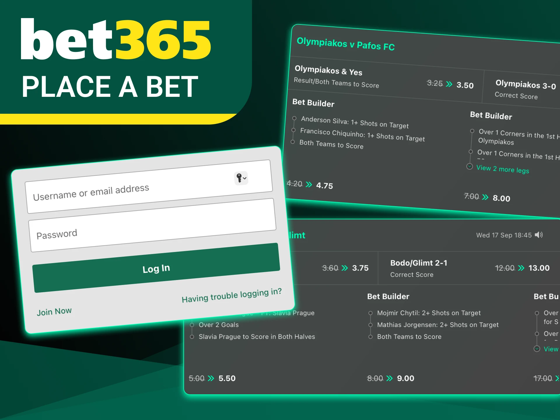 Find out and place your first bet at Bet365.
