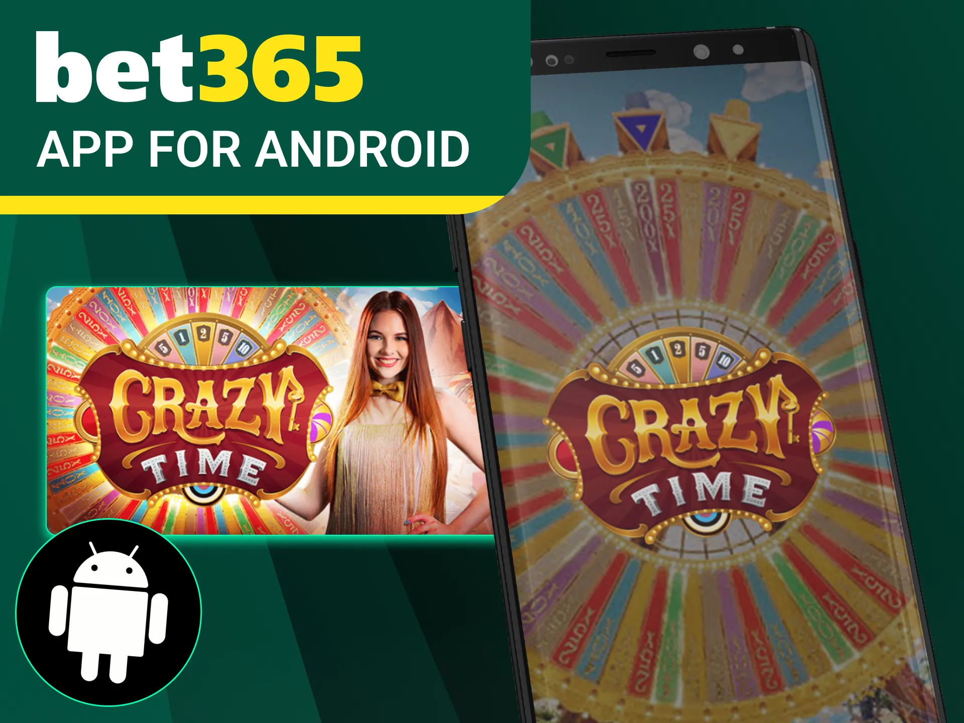 We've prepared instructions for players on downloading the Bet365 online casino app for Android.